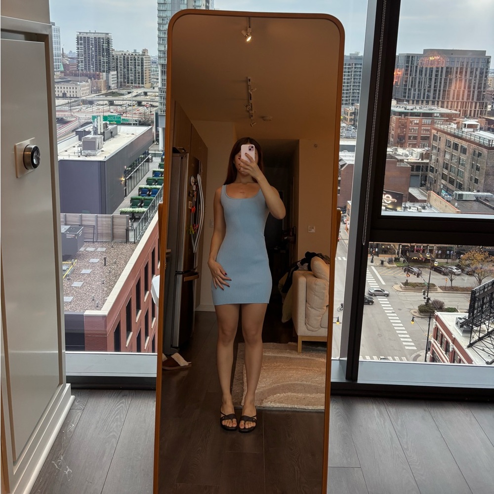Blue Zara dress